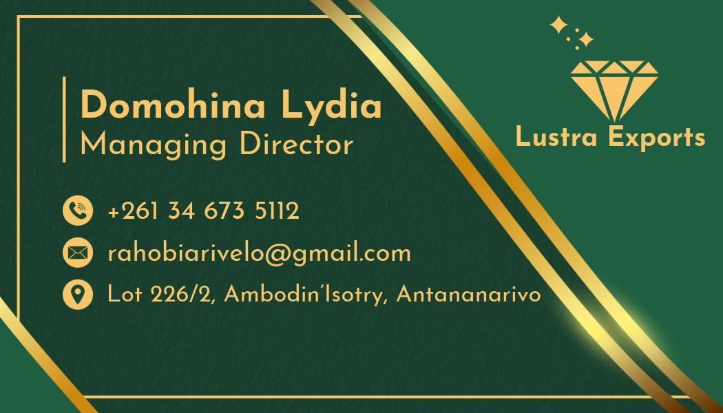 Lustra Business Card Front